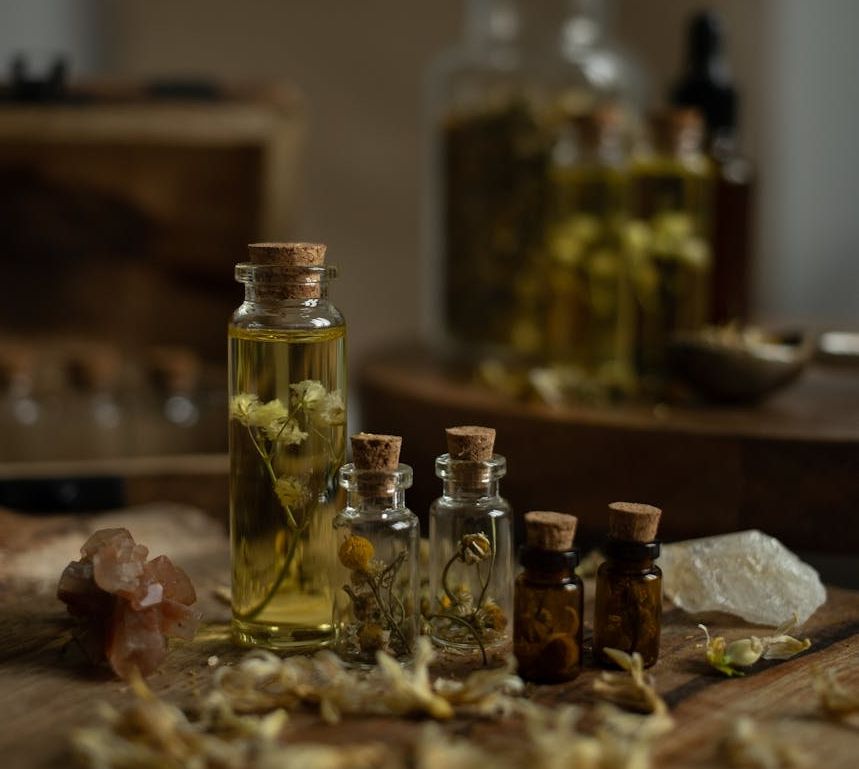 collecting oils